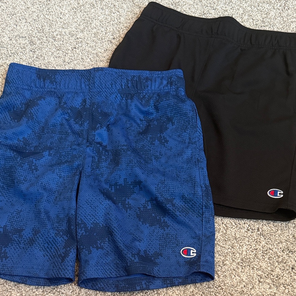 Champion Kids' Shorts Set in Black and Blue